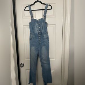 Denim jumpsuit/overalls